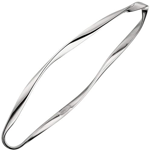 Jobo Damen Herren Armreif aus 925 Sterling Silber 22 cm
