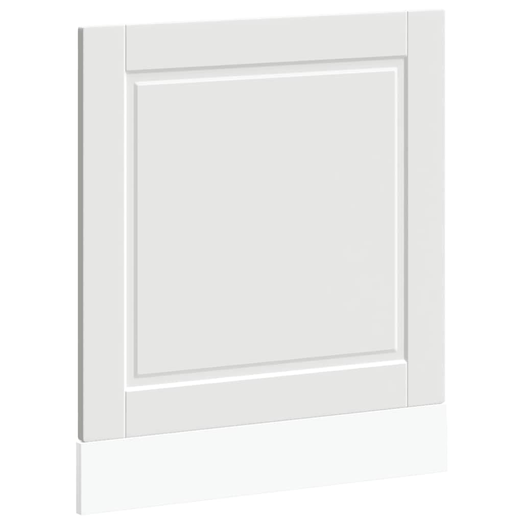 vidaXL Panneau de Lave-Vaisselle Porto Blanc 60x1,5x67 cm