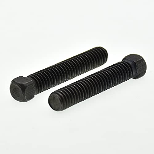 M6 M8 M10 Carbon steel Square head screws with flat point GB821 - (Size: M6-30mm(10pcs))