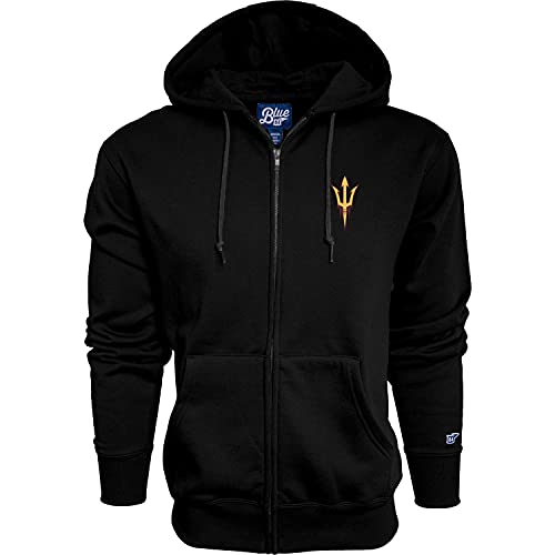 Blue 84 Men's Arizona State Sun Devils Full Zip Hoodie Icon, Team Color, Large
