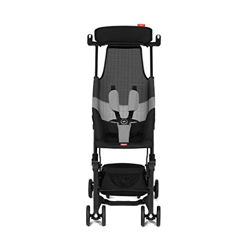 Gb Pockit Air All Terrain Ultra Compact Lightweight Travel Stroller With Breathable Fabric In Velvet Black #TOP4