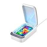 Portable Phone Cleaning Box with Built-in LED Light – Multi-Purpose Organizer for Phones, Jewelry, Watches & Small Accessories – Compact Case with Aroma Function, USB Power Port, and Modern Design