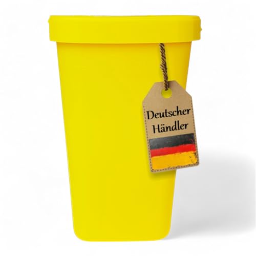Safebox Entsorgungsbox Kanülen Abwurfbehälter, Kanülenabwurfbehälter, Kanülenbox extra verstärkt, 0,25 Liter