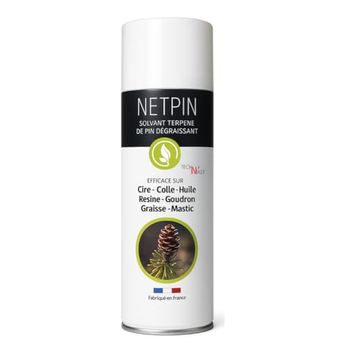 Spray végétal dégraissant et dissolvant multi-usages – Élimine colle, résine, mastic, cire, goudron, graisses et autocollants – Résultat immédiat – Aérosol 400 ml