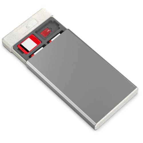 HEIYING Switch Game Case with 40 Precise Slots for Switch 2 / Micro SD Card