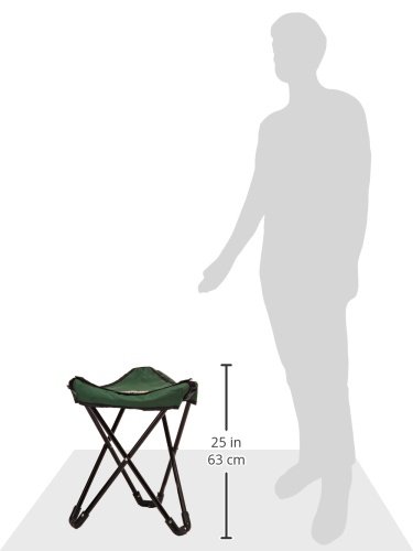 Reliance Products TRI-TO-GO | Portable Toilet/Camp Stool | 300 Pound Capacity, Green, Small (SS-SMS-4004452)