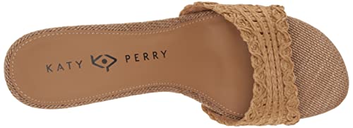 Katy Perry Women's The Flouwer Woven Dress Sandal, Camel, 8.5 #TOP4