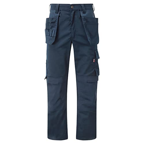 TuffStuff Mens Work Trouser 715 Proflex Work Trouser, Navy, 32W UK