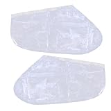 VALICLUD Fußpeelingmaske Zur Hornhautentfernung Fußpflegebehandlung Mit Lavendelessenz Und Milchextrakt Bambusessig Für Geschmeidige Füße Ohne