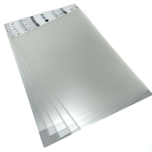 OKLILI Lot de 5 feuilles de support de scanner CS-A3301 compatibles avec Brother ADS-1700W - Papier plié fragile, déchiré, déchiré, fragile, papier plié