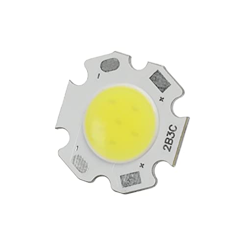 Image of Othmro 1Pcs 20*11mm(L*W) 3W LED Chip Bulb Super Bright High Power, 110lm 6500K Aluminum LED Bulb Surface Mounted Devices Light Beads,Floodlight for Camper Light Bulb, Home Reading, Light Marine Lamps