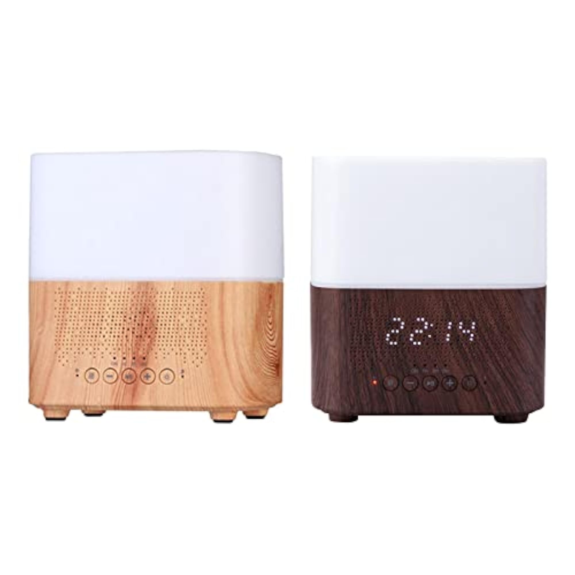 Electric Air Humidifier Aroma Essential Diffuser, Wooden Grain