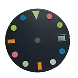 Quadrante luminoso colorato con perno rotondo da 28,5 mm for movimento NH35 NH36 4R 7S(2)