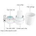 Water Filter, Multifunctional Household Tap Water Filter Practical Tool Kitchen Faucet Mount Water Filter Purifier with Washable Ceramic Core
