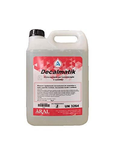 Euroshoppingonline Disincrostante Professionale per lavastoviglie e lavatrici 5Lt. super anticalcare