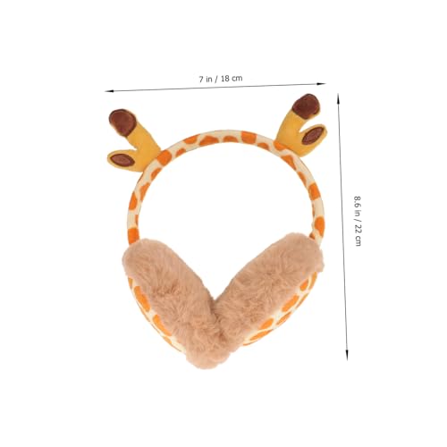 Disfraz de diademas con orejeras cálidas de invierno para el colegio 3
