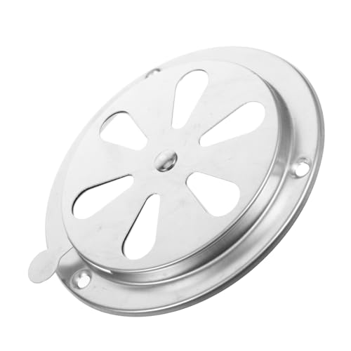 YOSADIER Compuerta del horno cubierta de ventilación de aire cubierta de ventilación para horno cubierta de ventilación del horno cubiertas de ventilación para horno Acero inoxidable Silver