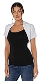 Der Bolerojäckchen kann perfekt mit allerlei Cocktailkleid, Abendkleid, Etuikleid, Partykleid oder Tank top, T-shirt kombinieret werden.