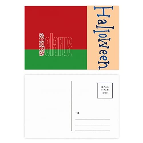 Cartes postales Halloween au design art déco : lot de 20 souvenirs d'automne à partager