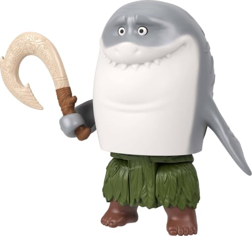 Mattel Disney Moana Maui Small Doll w/Transforming Shark Outfit - image 2