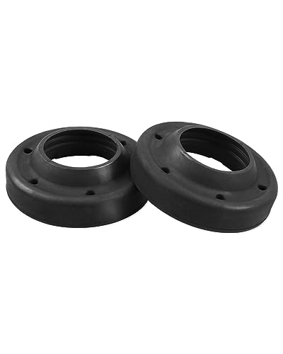 Front Upper Coil Spring Isolators Compatible with Jeep Wrangler JK JKU 2007-2018, Front Coil Spring Insulators, Stock Height, 2PCS