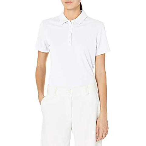 Jack Nicklaus Women's Classic Golf Polo Shirt, Bright White, XX Large Cover