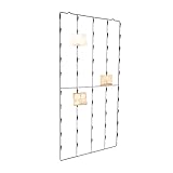 Creative Co-op Metal Photo/Card Holder with 3 Postcards