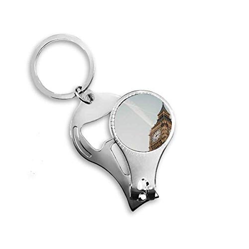 Cadeau mode ongles décapsuleur à ongles bleu ciel art déco Big Ben Clouds chic - 2