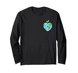 Photo Gallery heart shaped earth day maglia a manica Photo Gallery heart shaped earth day maglia a manica