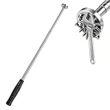 NICOLINI Teleskop Magnetstab Ausziehbar 16KG/35LB Tragfähigkeit 23-108cm