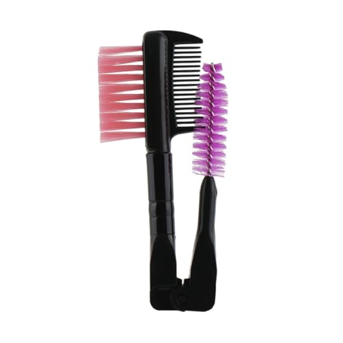 Beatifufu Professional Makeup Brush Set Double-ended Brow Comb Mascara Brush Random Color
