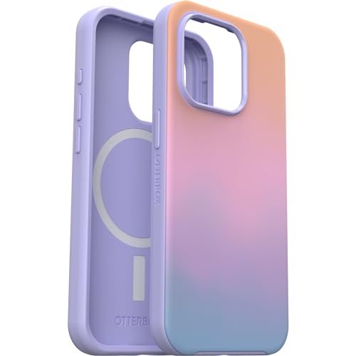 image for OtterBox iPhone 15 Pro (Only) Symmetry Series Case - SOFT SUNSET (Purp