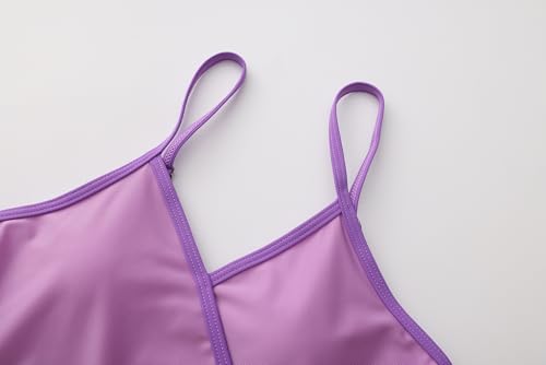 Image of Girls 3 Piece Bikini Bathing Suit Teen Girls Swimwear Sport Swimsuits with Shorts 9-16T