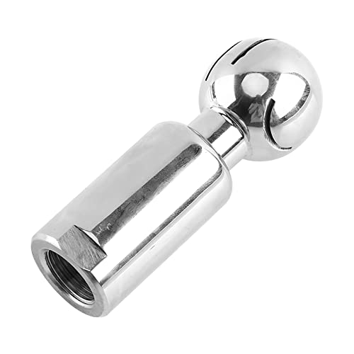 Hilitand 1/2 "Acero Inoxidable Rotary Spray Cleaning Ball Rosca Hembra Sanitaria para Limpieza de Tanques CIP(360º Rotary)