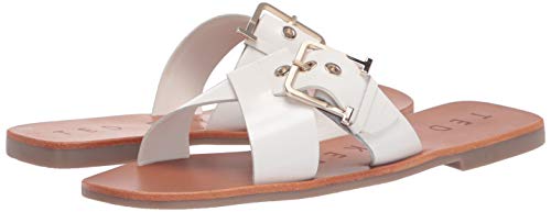 Ted Baker Joseei, Sandali Bassi Donna, Bianco, 41