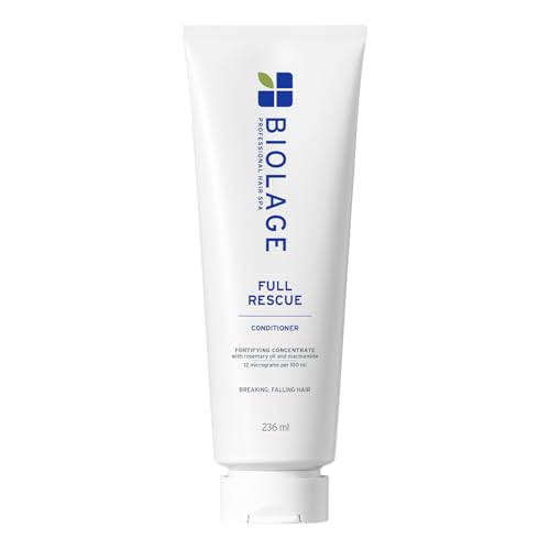 Image of Biolage Full Rescue Professional Conditioner to Reduce Hairfall and Breakage with Rosemary Oil and Niacinamide for 74% Less Breakage for All Hair Types Vegan and Cruelty-Free Treatment