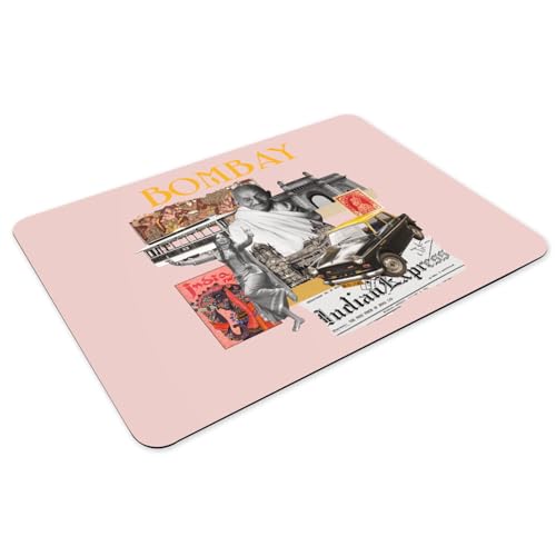 Sets de table rose Bombay lavables et antidérapants pour repas sans tache - 3