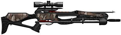 Barnett Wildcat Camo Recurve Crossbow Hunting Package, with 4x32mm Multi-Reticle Scope