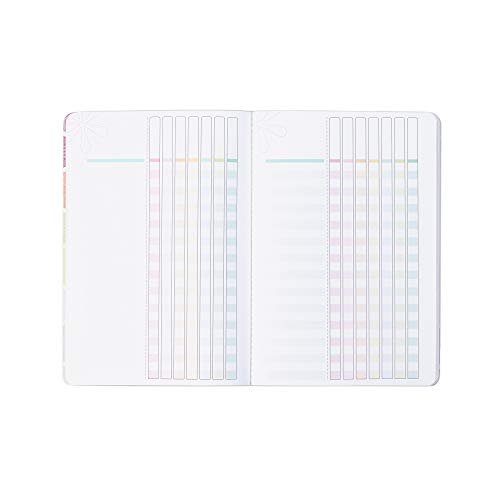 Erin Condren Designer Petite Journal Checklists - Multicolored Hexagon Design Theme. Great for Tracking Daily and Weekly Lists with Blank Customizable Fields - Thumbnail 6