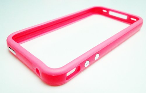 Pink Bumper Case for Apple iPhone4