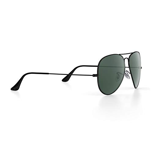 Replacement Temple Tips Arms for Ray-Ban Aviator RB3025 3025 Sunglasses Repair Kit (Black)2