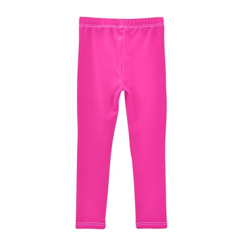 GuoChe Deep Pink Shorts for Toddler Girls Cotton Cartwheel Shorts Lounge Pants for Performance2