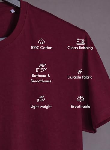 Image of ADRO Mens Printed Cotton T-Shirts Pack of 3 | Regular Fit Graphic Tshirt | Breathable Modern Stylish Casual T Shirt for Travel Gym Daily Lifestyle