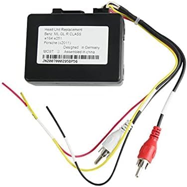 Rolax Optical Fiber Head Unit Replacement Decoder Box for Mercedes