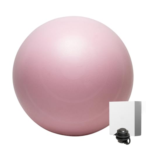 LENND Anti-Burst Exercise Ball for Working Out Yoga Ball for Pregnancy Extra Thick Workout Ball for Physical Therapy Stability Ball for Ball Chair Fitness with Pump(55CM) (55cm)