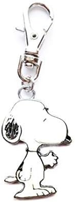 SNOOPY DOG CHARM JEWELRY FOR YOUR ZIPPER PULL WALLET PURSE BACKPACK PET DOG CAT COLLAR LEASH