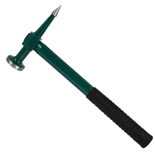 DOITOOL Repair Sheet Metal Hammer Auto Body Tools Hotfix Tool Auto Tools Small Hammer Car Repair Hammer Small Hammers Hammer Tool Hammers Hammer for Car Hand Tools Steel Green