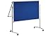 Produktbild Maul Professionelle Moderationstafel 150 x 120cm, 1 Seite Whiteboard magnethaftend und beschreibbar Weiß, 1 Seite Pinntafel Textilboard, Blau, 6380782, 1 Stück