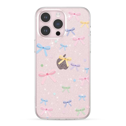Coque iPhone 14 Pro Max mignonne idée cadeau pour femme avec joli nœud