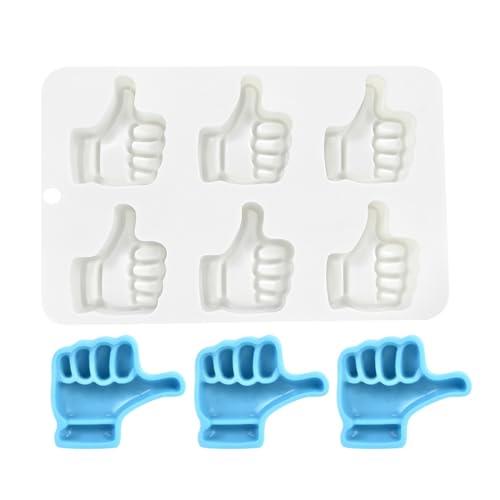 Molde de silicona para pasteles con diseño pulgar arriba miniatura 5